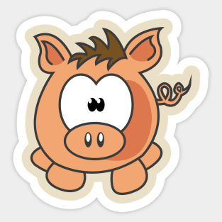 Little Pig Sticker